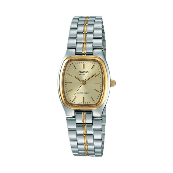 Casio Women’s Gold Dial Two-Tone Stainless Steel Watch - Casio LTP‑1169G‑9A