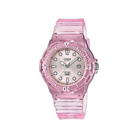 Casio Women's Pink Transparent Marine Style Sport Watch - LRW-200HS-4EVCF