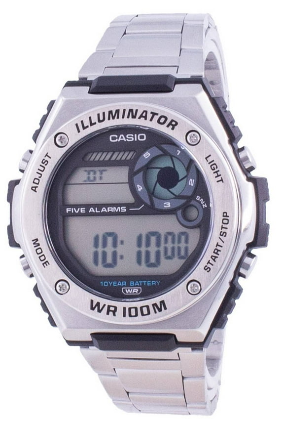 Youth Dual Time MWD-100HD-1A MWD100HD-1 100M Men's Watch