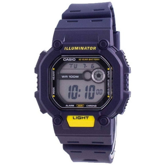 Casio Youth Illuminator Digital W-737H-2A W737H-2A 100M Men's Watch