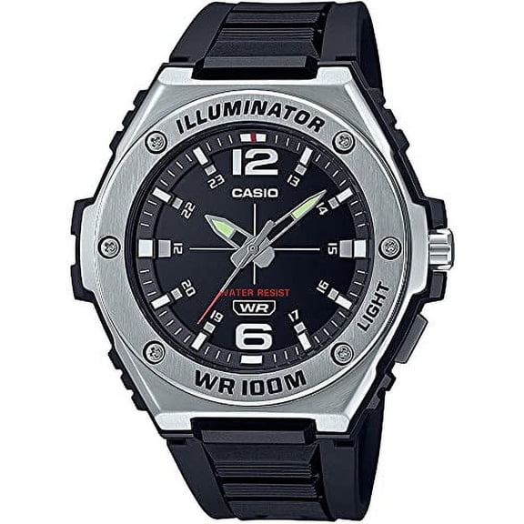 Casio Youth Illuminator Quartz Mwa-100H-1Av Mwa-100H-1Av 100M Men's Watch