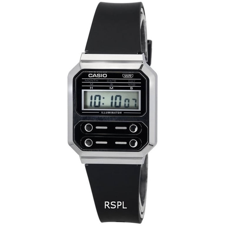 Casio Vintage Digital Black Dial Quartz A100WEF-1A A100WEF-1 Casio Vintage Digital Black Dial Quartz A100WEF-1A A100WEF-1