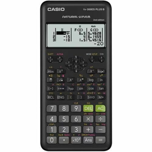 Casio fx-300ES PLUS B 2nd Edition Scientific Calculator | "AAA" Battery Model