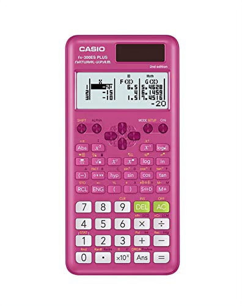 Casio fx300ESPLS2 Pink Scientific Calculator Small