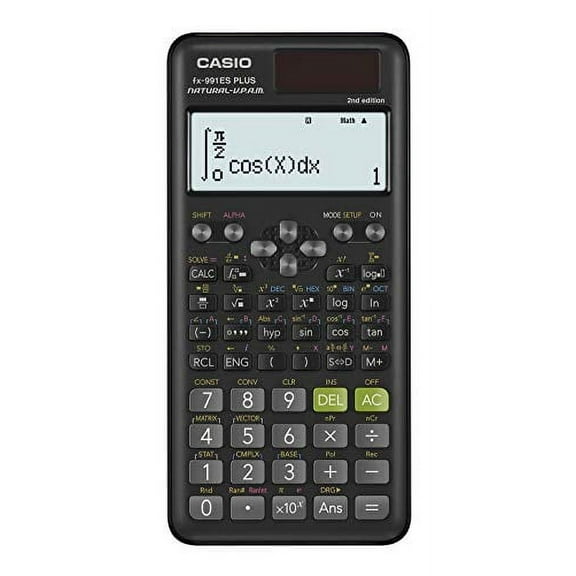 Casio fx-991ES Plus 2 Scientific Calculator with 417 Functions and Display, Natural