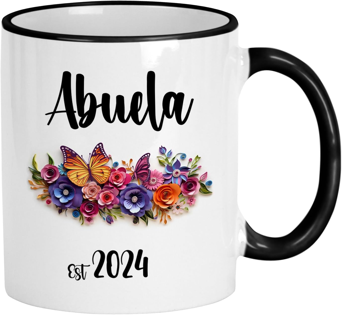 Casitika Abuela Mug 2024. 11 Oz Ceramic Coffee Mug For Latin Grandma - Regalo Para Abuela Est 2024, Spanish Promoted To Abuelita Gifts For Dia De Las Madres