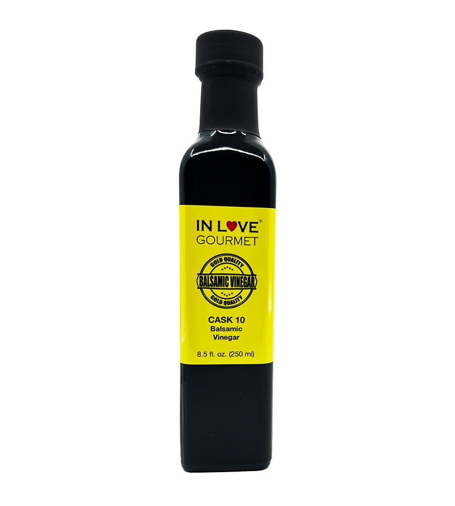 Cask 10 Balsamic Vinegar (250ml-8.5oz) Premium cask-aged balsamic vinegar from Modena, Italy