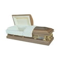 thumbnail image 1 of Casket Emporium Autumn Haze Metal 28.5 in Funeral Casket, Rectangular, 1 of 1