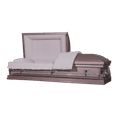 thumbnail image 1 of Casket Emporium Clair Series Orchid Steel 20 Gauge Funeral Casket, Rectangular, 1 of 1
