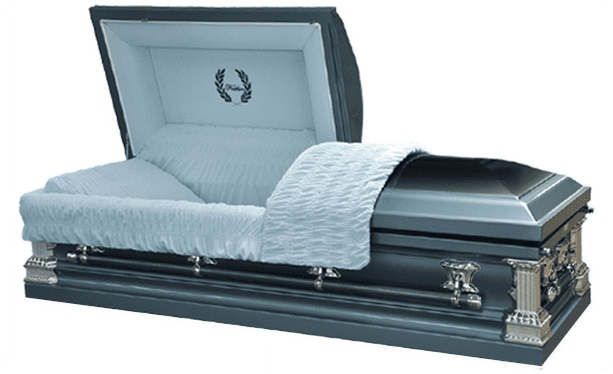 帽子 CALEE CASKET 帽子 CALEE CASKET Gunmetal 20 Gauge Steel Casket - Sky Caskets