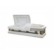 Casket Emporium, Funeral Casket, White Last Supper