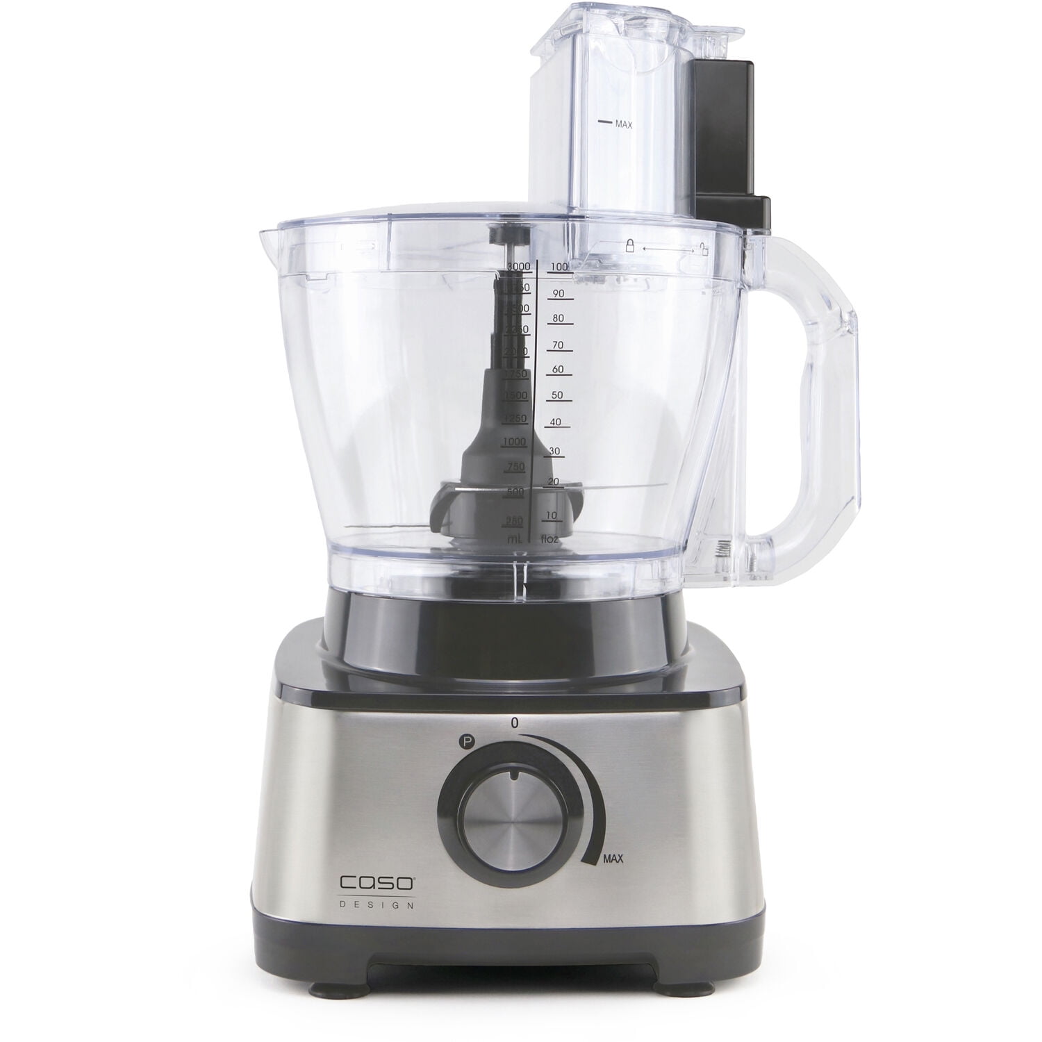 Caso Design, 13 Cup Food Processor, Food Prep, Powerful 600 Watt Motor. New
