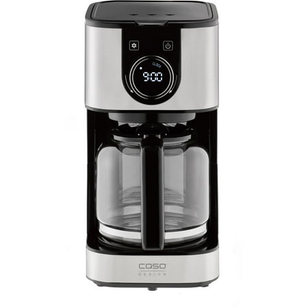 Caso Design - Hot Brew 10 cup Coffee Maker - Stainless Steel