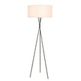 thumbnail image 1 of Cason 1 light Black and White shade Floor lamp, 1 of 5