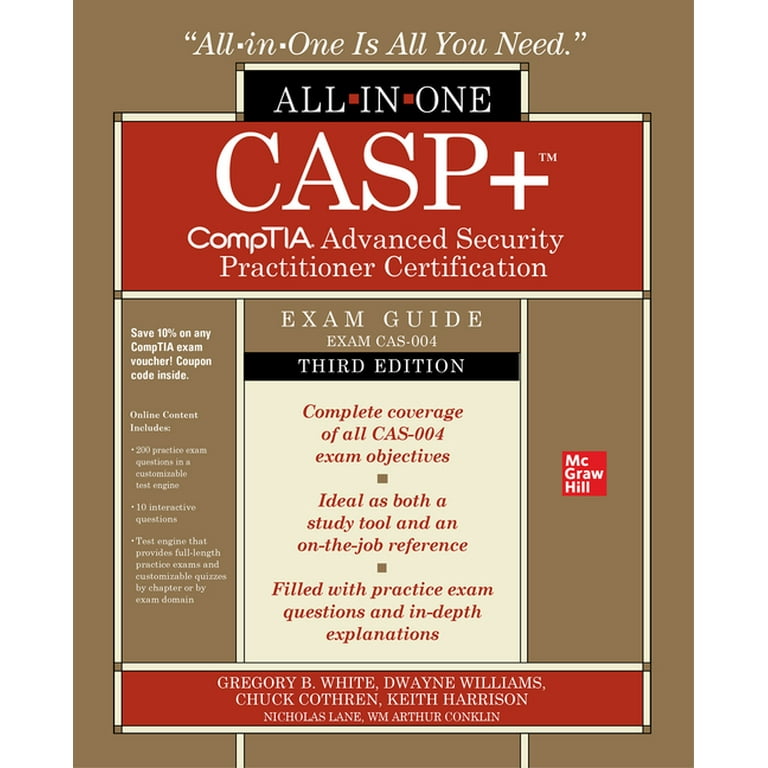 Casp+ Comptia Advanced Security Practitioner Certification All-In 