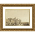thumbnail image 1 of Caspar David Friedrich 24x18 Gold Ornate Framed and Double Matted Museum Art Print Titled - Autumn - Evening - Maturity (From the Seasons, Times of Day, and Ages of Man Cycle of 1803) (1803), 1 of 4