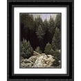 thumbnail image 1 of Caspar David Friedrich 2x Matted 20x24 Black Ornate Framed Art Print 'Early snow', 1 of 2