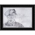 thumbnail image 1 of Caspar Sturm 24x19 Black Ornate Wood Framed Canvas Art by Durer, Albrecht, 1 of 2