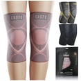 thumbnail image 1 of Caspe 2 Pack Knee Compression Sleeve for Men & Women – Non-Slip Support for Running, Gym, Sports & Daily Use, Breathable Knee Brace Sleeve, 1 of 9