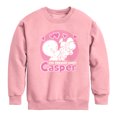 thumbnail image 1 of Casper And Wendy Love  - Toddler And Youth Crewneck Fleece Sweatshirt, 1 of 4