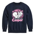 thumbnail image 1 of Casper And Wendy Love  - Toddler And Youth Crewneck Fleece Sweatshirt, 1 of 5
