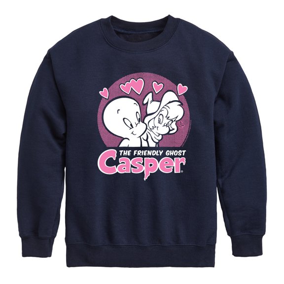 Casper And Wendy Love  - Toddler And Youth Crewneck Fleece Sweatshirt