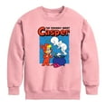 thumbnail image 1 of Casper And Wendy With Logo   - Toddler And Youth Crewneck Fleece Sweatshirt, 1 of 4