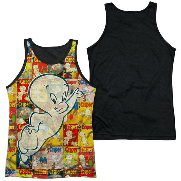 Casper - Covered - Black Back Tank Top - Small
