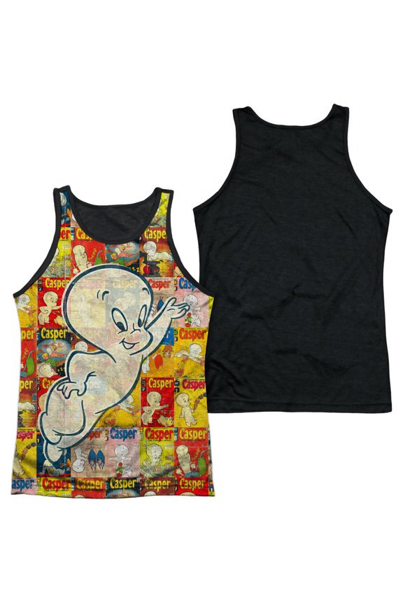 Casper - Covered - Black Back Tank Top - Small