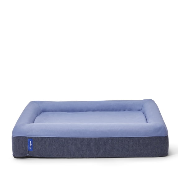 Casper Sleep Dog Bed, Plush Memory Foam, Blue, Medium