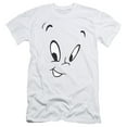 thumbnail image 1 of Casper/Face S/S Adult 30/1 T-Shirt White, 1 of 1