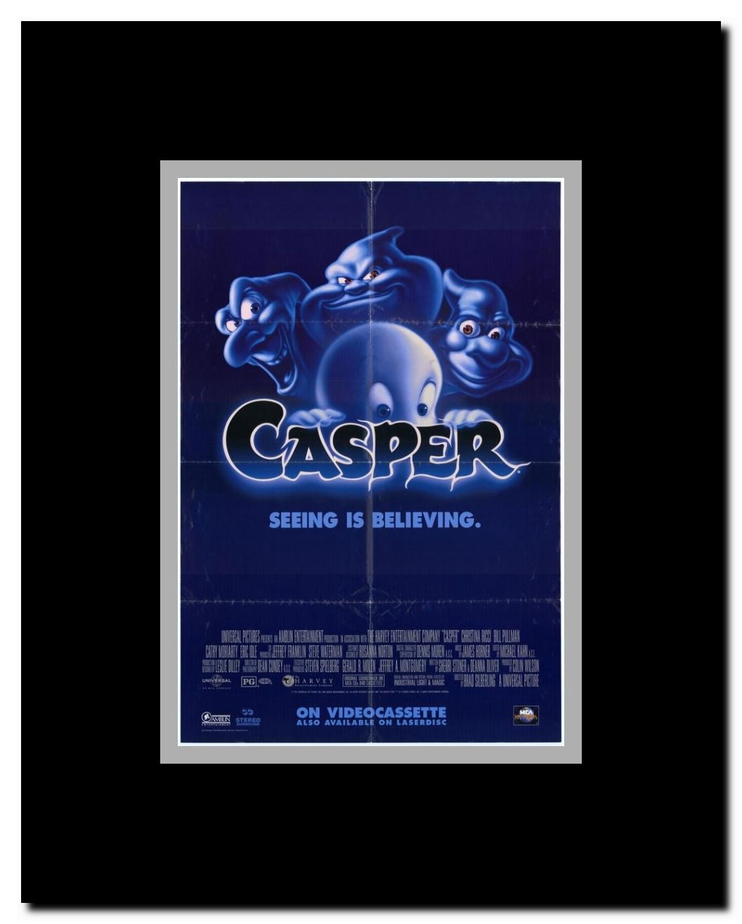 Casper Framed Movie Poster