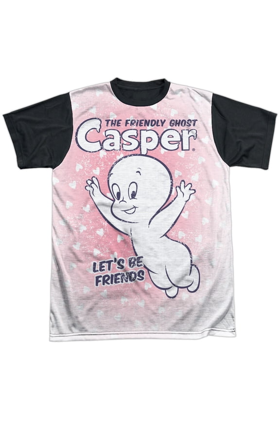 Lets Be Friends Unisex Adult Halloween Costume Sublimated T Shirt