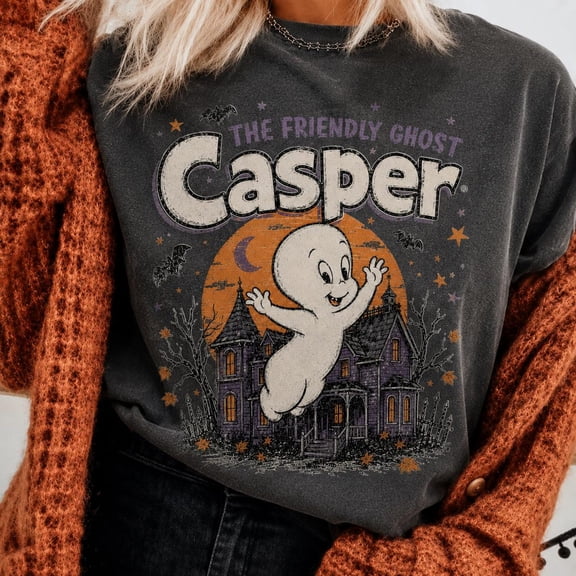 Casper Movie T-Shirt, Vintage Halloween Ghost Shirt