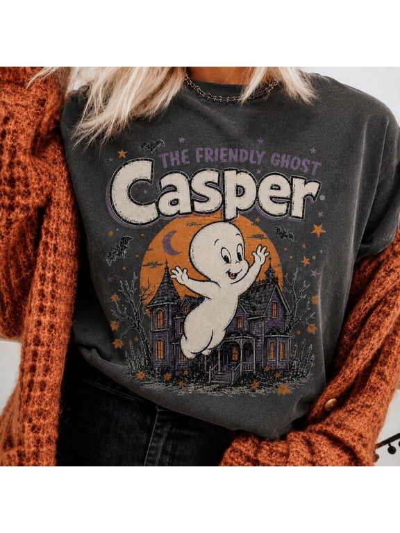 Casper Movie T-Shirt, Vintage Halloween Ghost Shirt