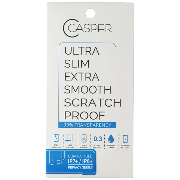 Casper Privacy Tinted Tempered Glass for Apple iPhone 8+ Plus / 7+ Plus - Tint