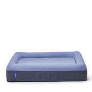 Casper Sleep Dog Bed, Plush Memory Foam, Blue, Large