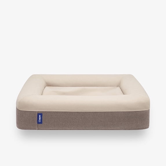 Casper Dog Bed, Plush Memory Foam, Large, Sand