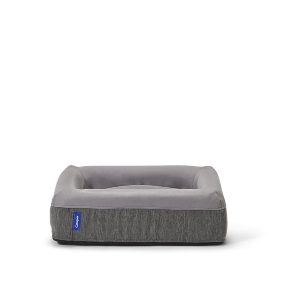 Casper Dog Bed, Plush Memory Foam, Medium, Gray