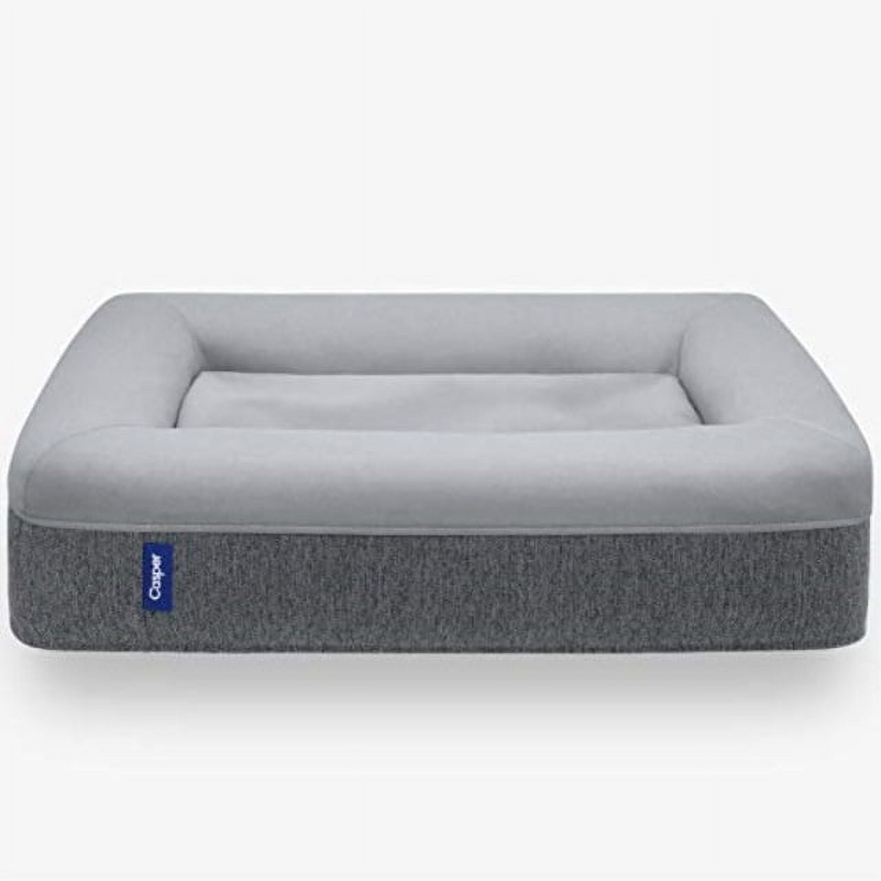 Small Orthopedic Gray Memory Foam Dog Bed