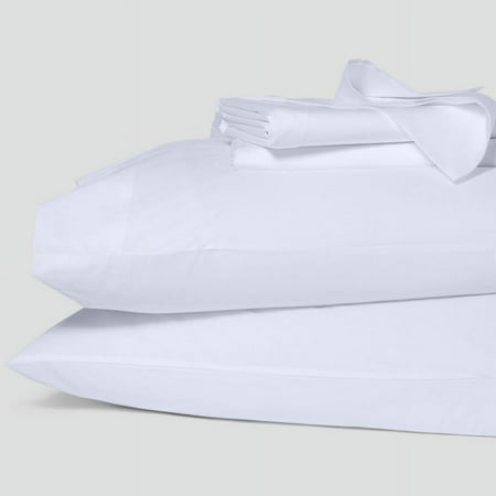Casper Sleep Percale Sheet Set, Full, White