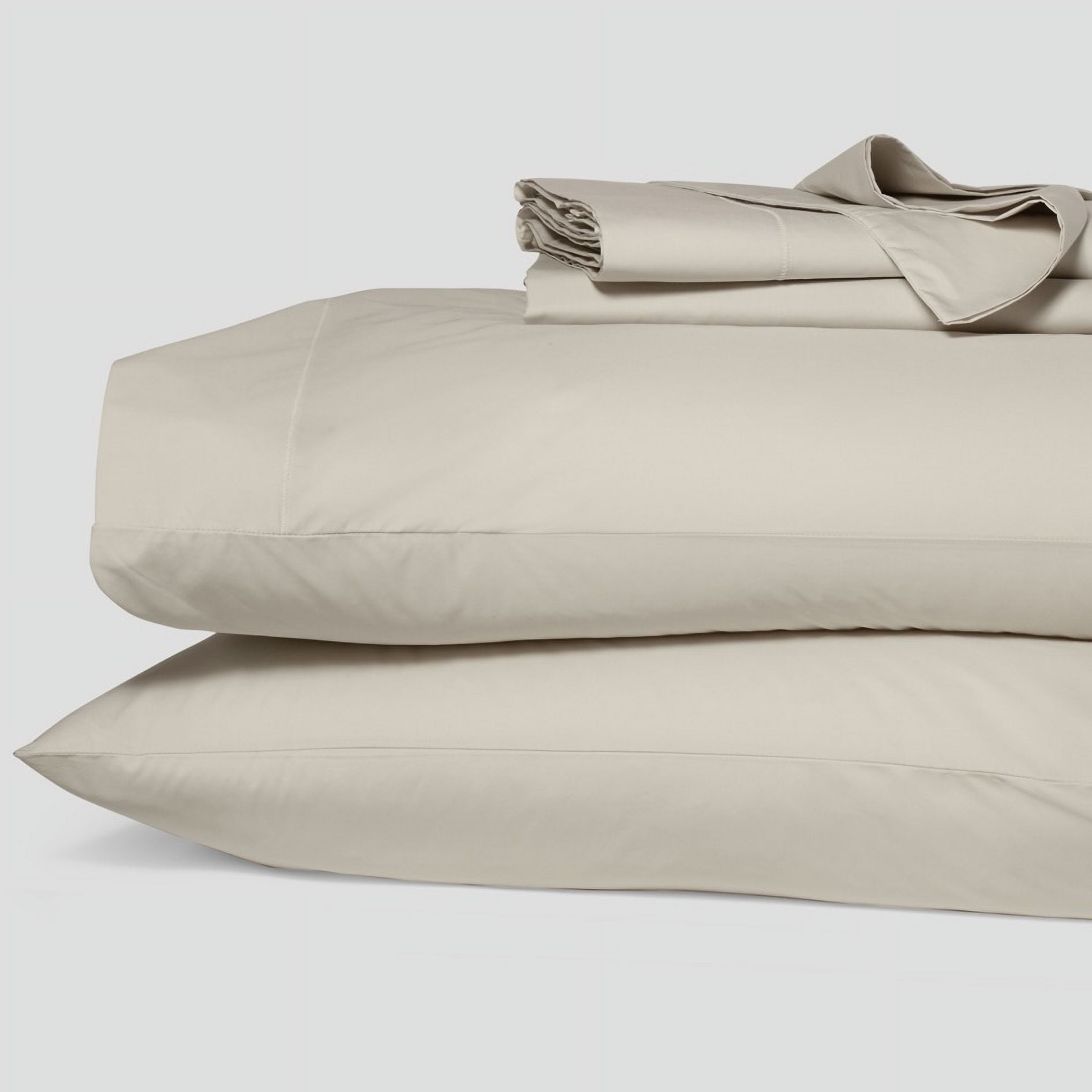 Casper Sleep Percale Sheet Set, King, Oatmilk