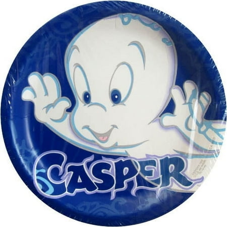 Casper Multicolor Disposable Paper Plates, 8 Count