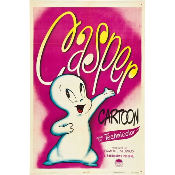 Casper The Friendly Ghost Canvas Art - (11 x 17)