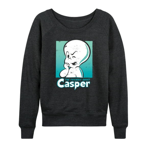 Casper The Friendly Ghost - Comic Cover - Women's Lightweight French Terry Long Sleeve Shirt