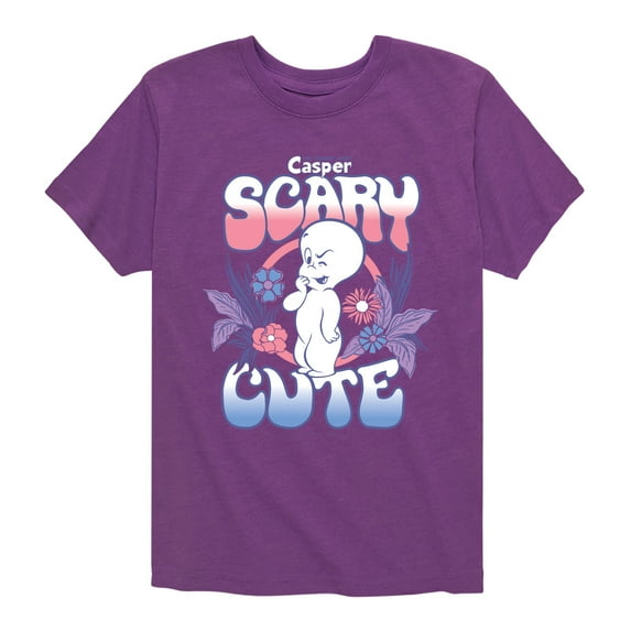 Casper The Friendly Ghost - Halloween - Scary Cute - Toddler & Youth Short Sleeve Graphic T-Shirt