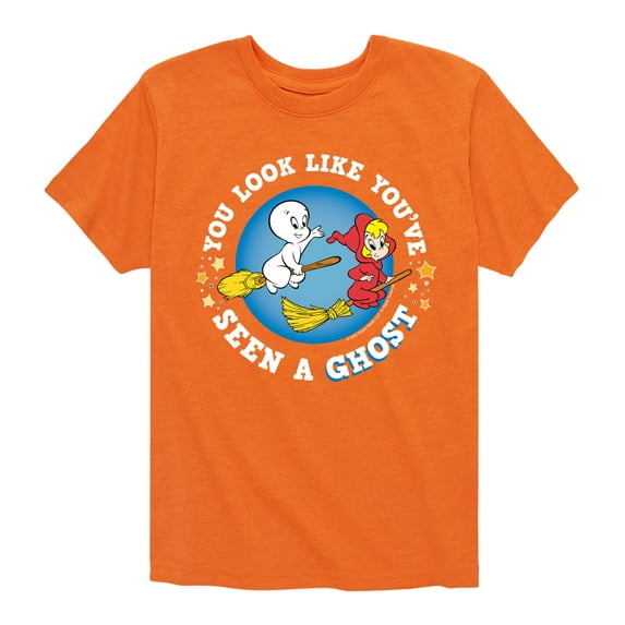 Casper The Friendly Ghost - Halloween - Seen A Ghost - Toddler & Youth Short Sleeve Graphic T-Shirt