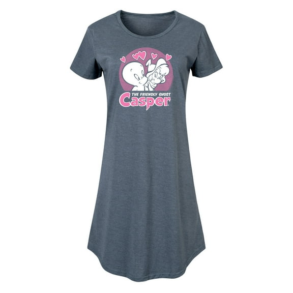 Casper The Friendly Ghost - Valentine's Day - Casper & Wendy - Women's Any Way Dress