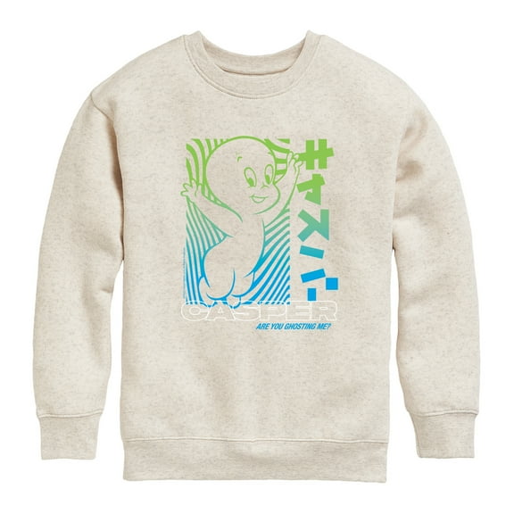 Casper The Raver - Toddler And Youth Crewneck Fleece Sweatshirt