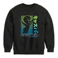 thumbnail image 1 of Casper The Raver  - Toddler And Youth Crewneck Fleece Sweatshirt, 1 of 5